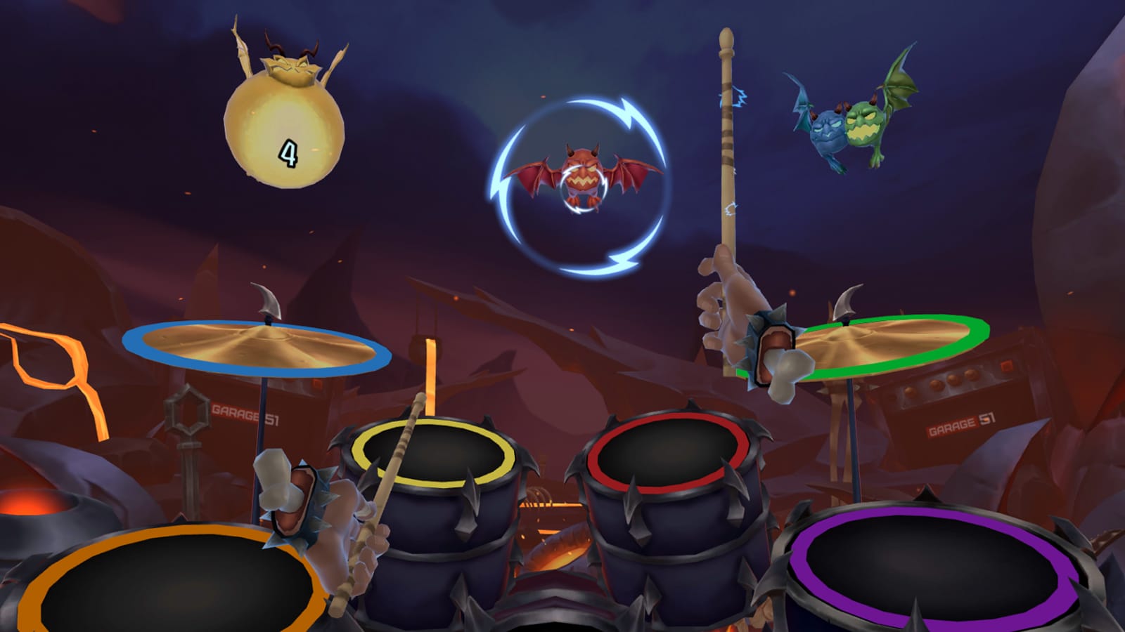 Drums rock gameplay