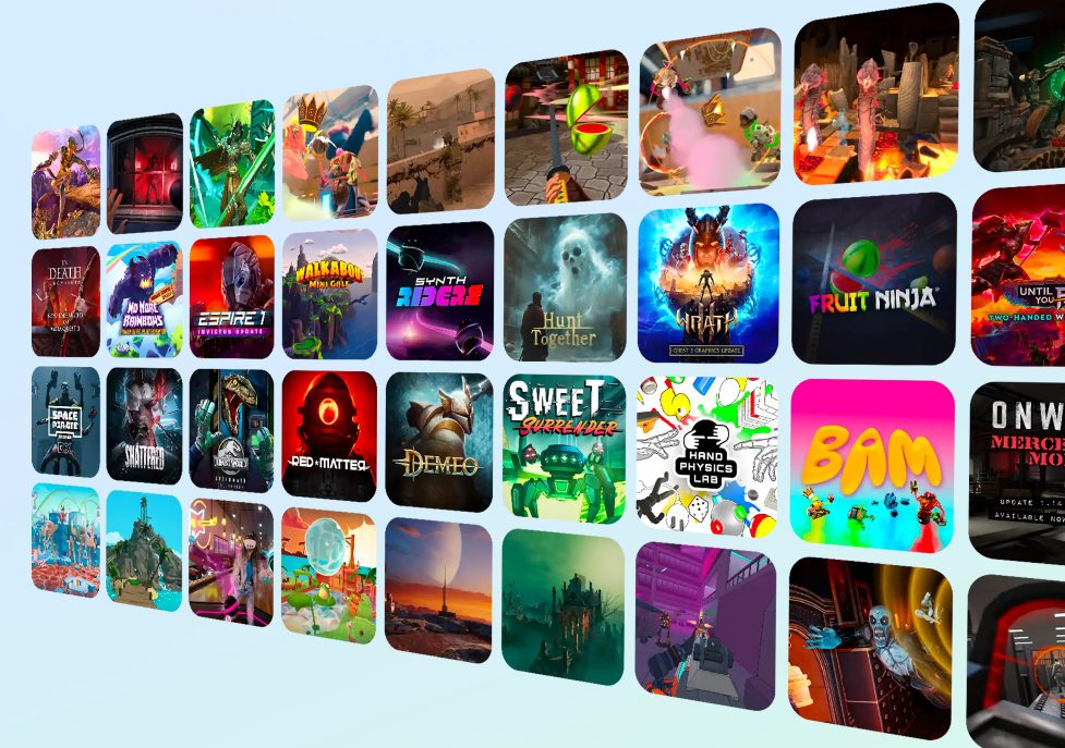 Catálogo de juegos de Meta Quest+