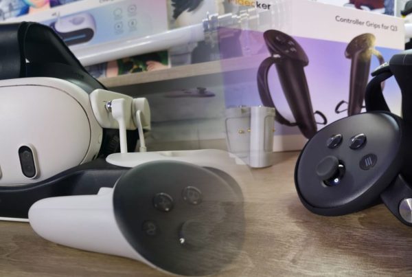 Accesorios de MaeckerVR para Meta Quest / Stand MaeckerVR / Grips MaeckerVR / Accesorios Meta Quest