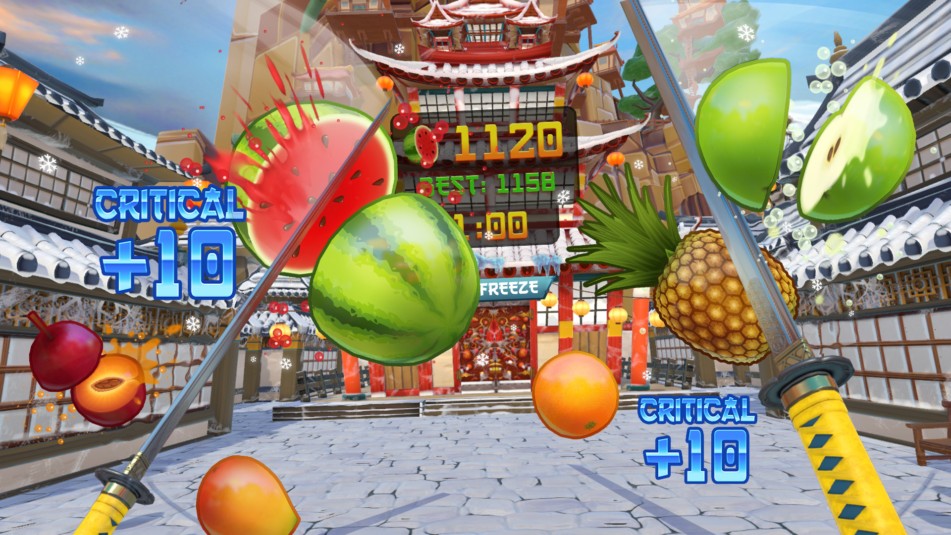 Análisis Fruit Ninja VR