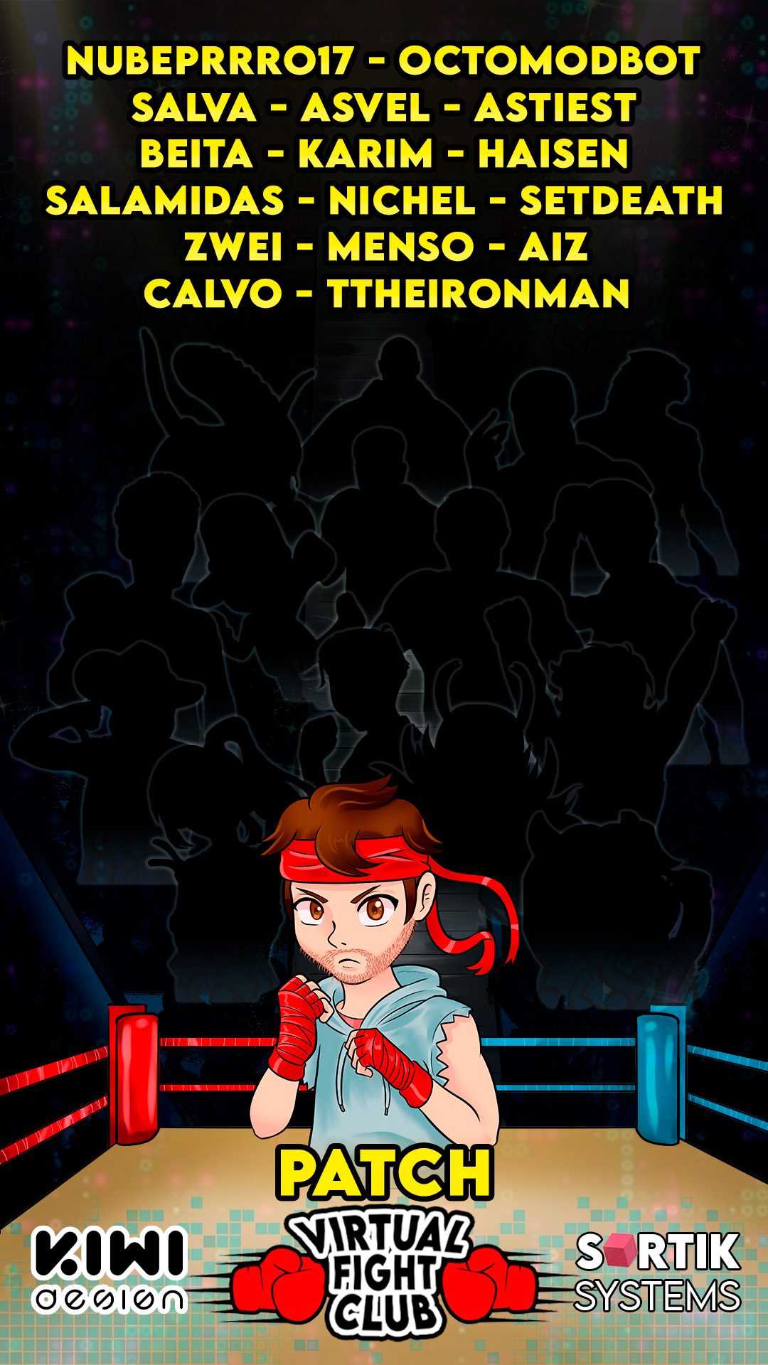 Virtual Fight Club / Torneo VR / Sorteo VR
