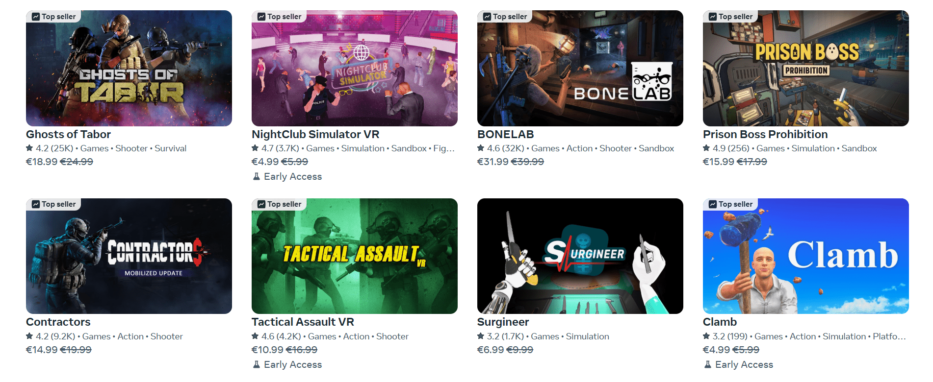 Ofertas destacadas de Agosto en realidad virtual